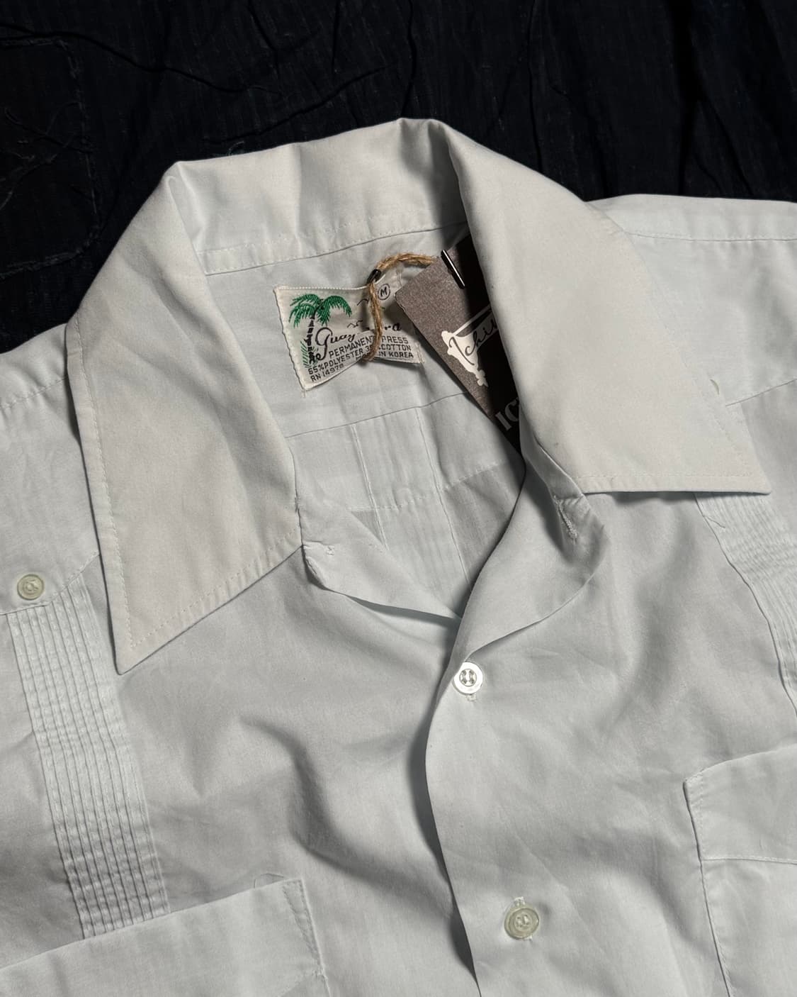 70-80's Guayabera 구아야베라 셔츠 M 상품이미지2