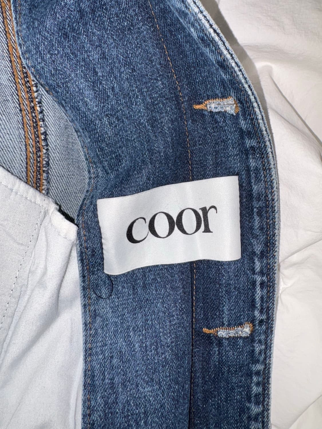 coor 데님 자켓 상품이미지2
