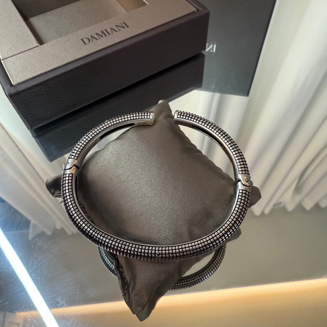 [정품] 다미아니 메트로폴리탄 실버 브레이슬릿 팔찌 상품이미지4