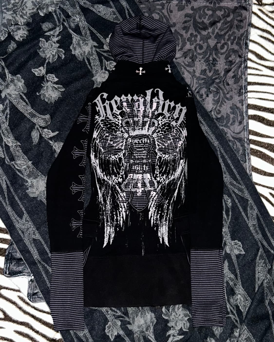 glitz punk zip-up hoodie 상품이미지6