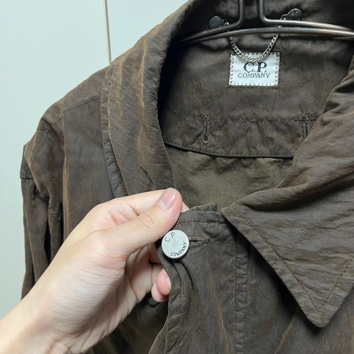올드 cp컴퍼니 왁스코팅 나일론코트 상품이미지5
