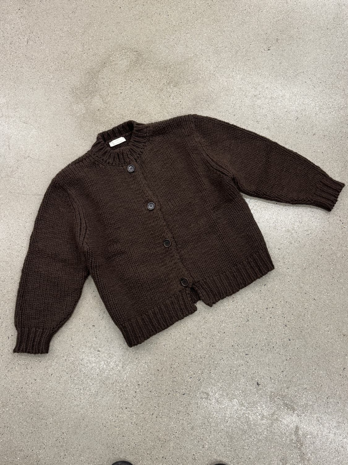 AMONENTO UNISEX 울100% 가디건 원사이즈 상품이미지3