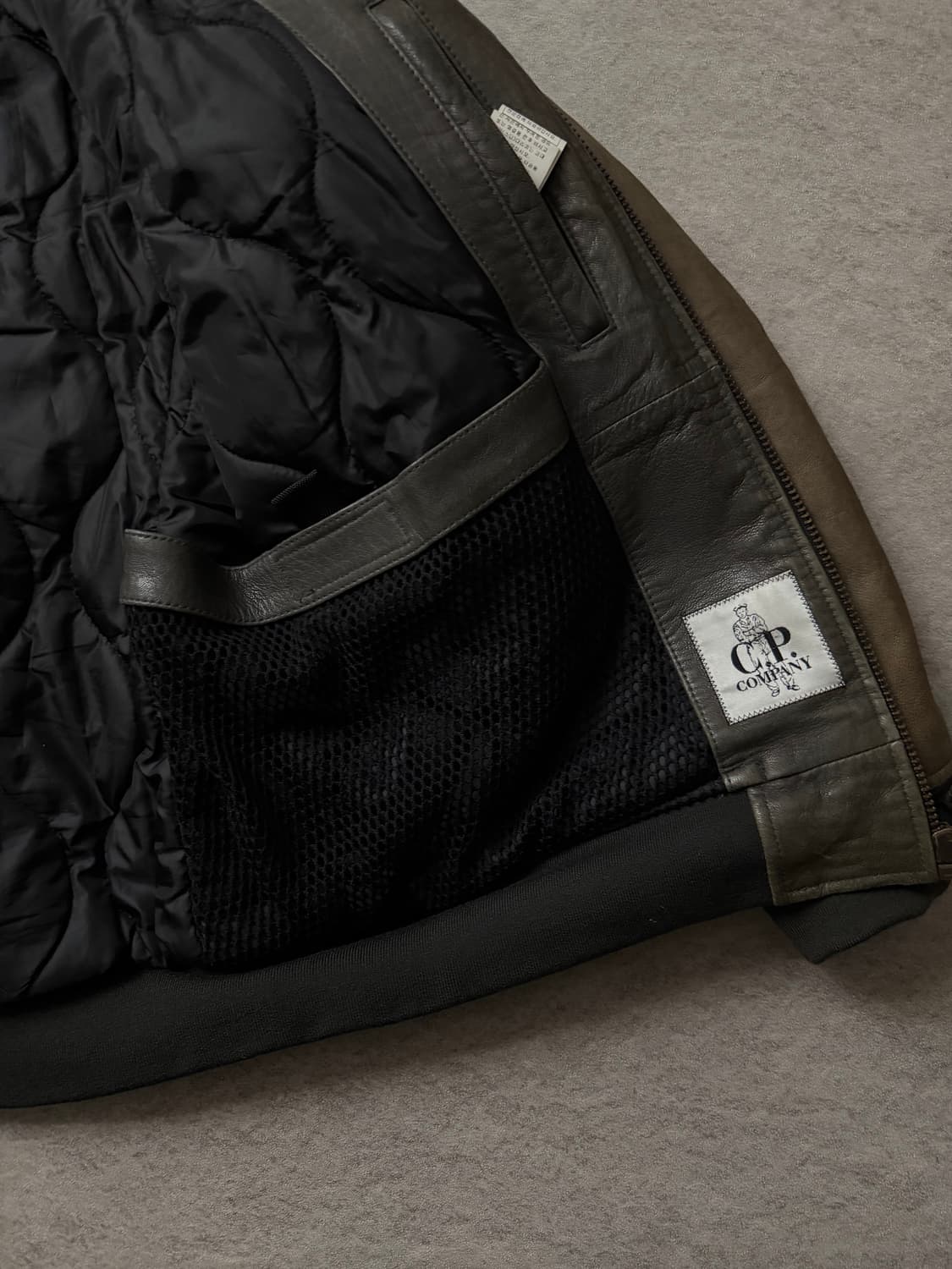 CP컴퍼니 고글 램스킨 레더자켓 상품이미지9