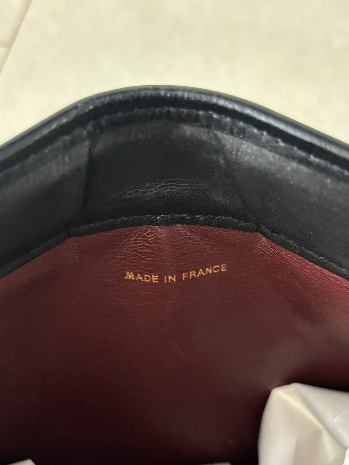 샤넬 블랙 금장 퀼팅 클러치백  상품이미지4