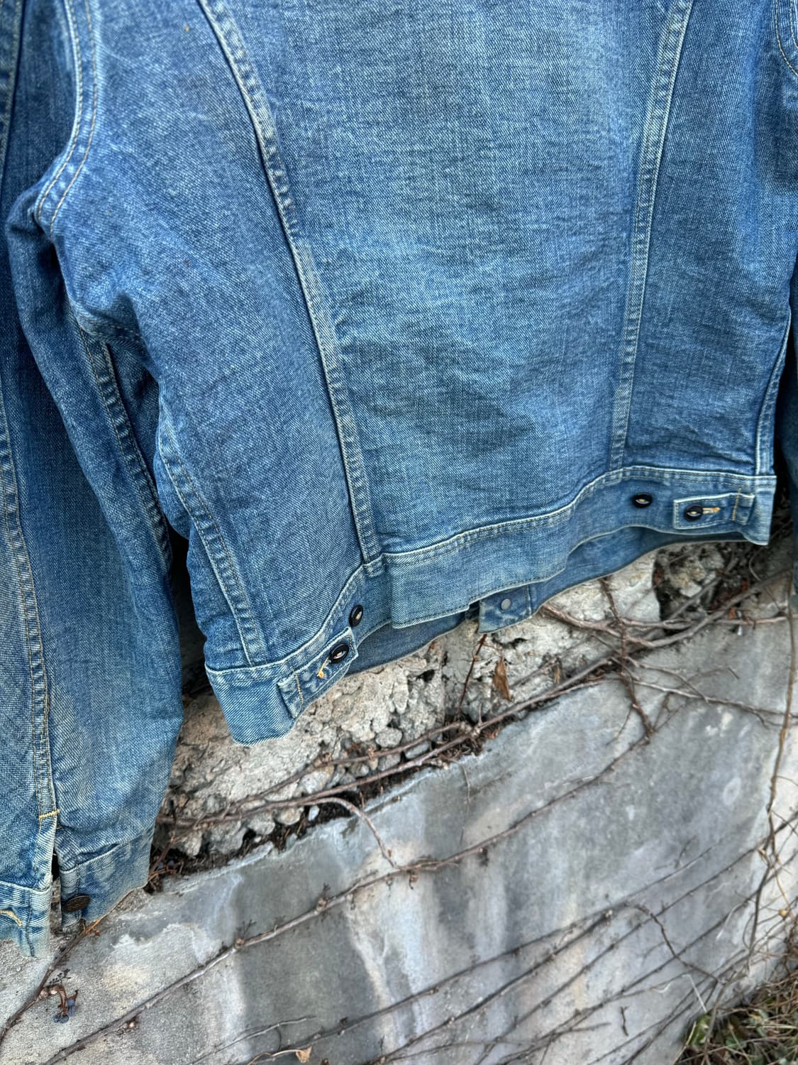 80s lee 스톰라이더 빈티지 데님 블랭킷 안감 웨스턴 데님 자켓 상품이미지6