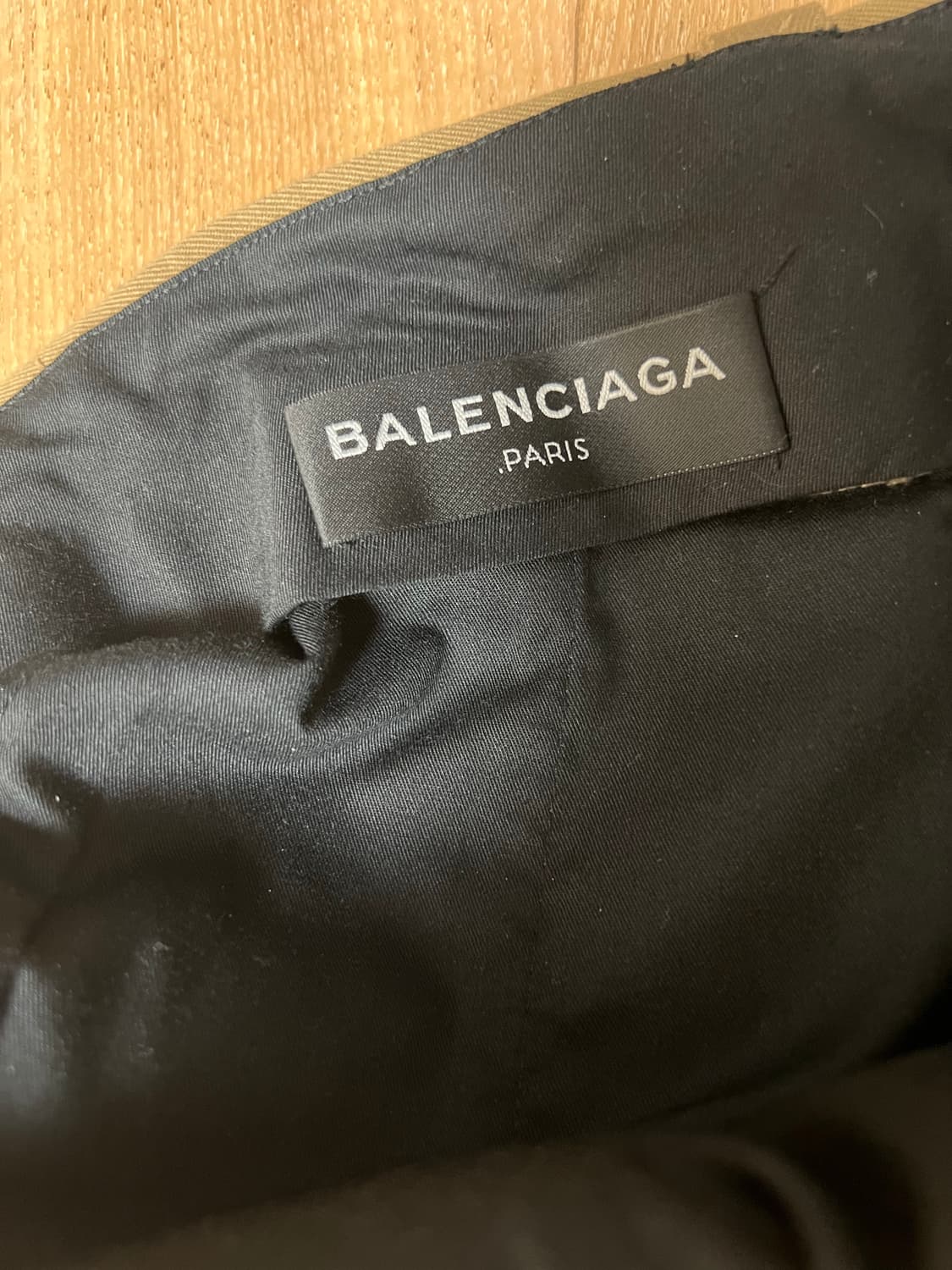 [48] 16fw 발렌시아가 팬츠 베이지 상품이미지4