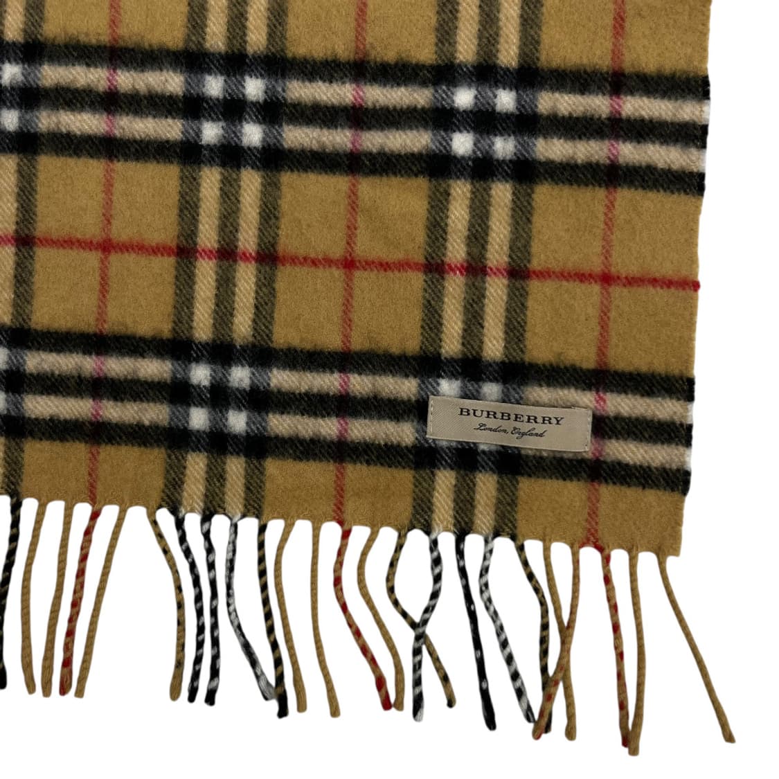 버버리 신형 베이지 노바체크 캐시미어 머플러 상품이미지6