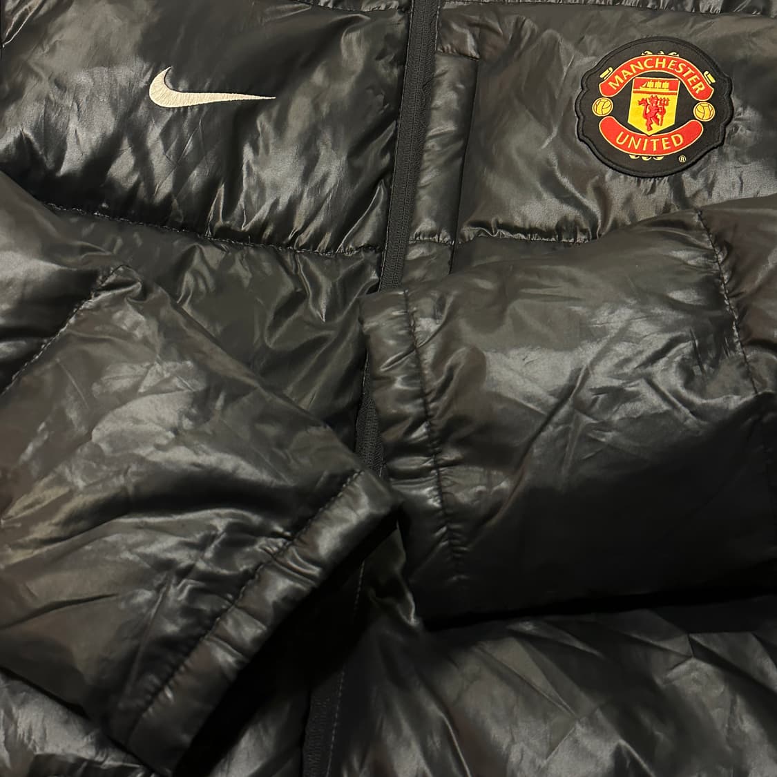 나이키 맨유 2009 패딩 자켓 (L) 푸퍼 덕다운 상품이미지5