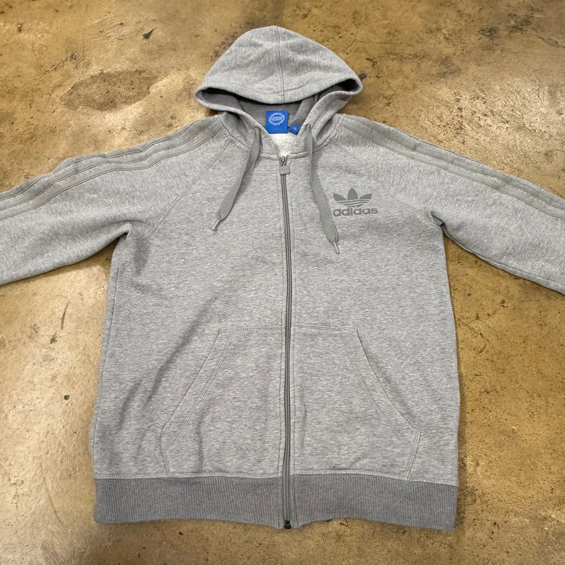 아디다스 그레이 파이어버드 후드집업 105 상품이미지3
