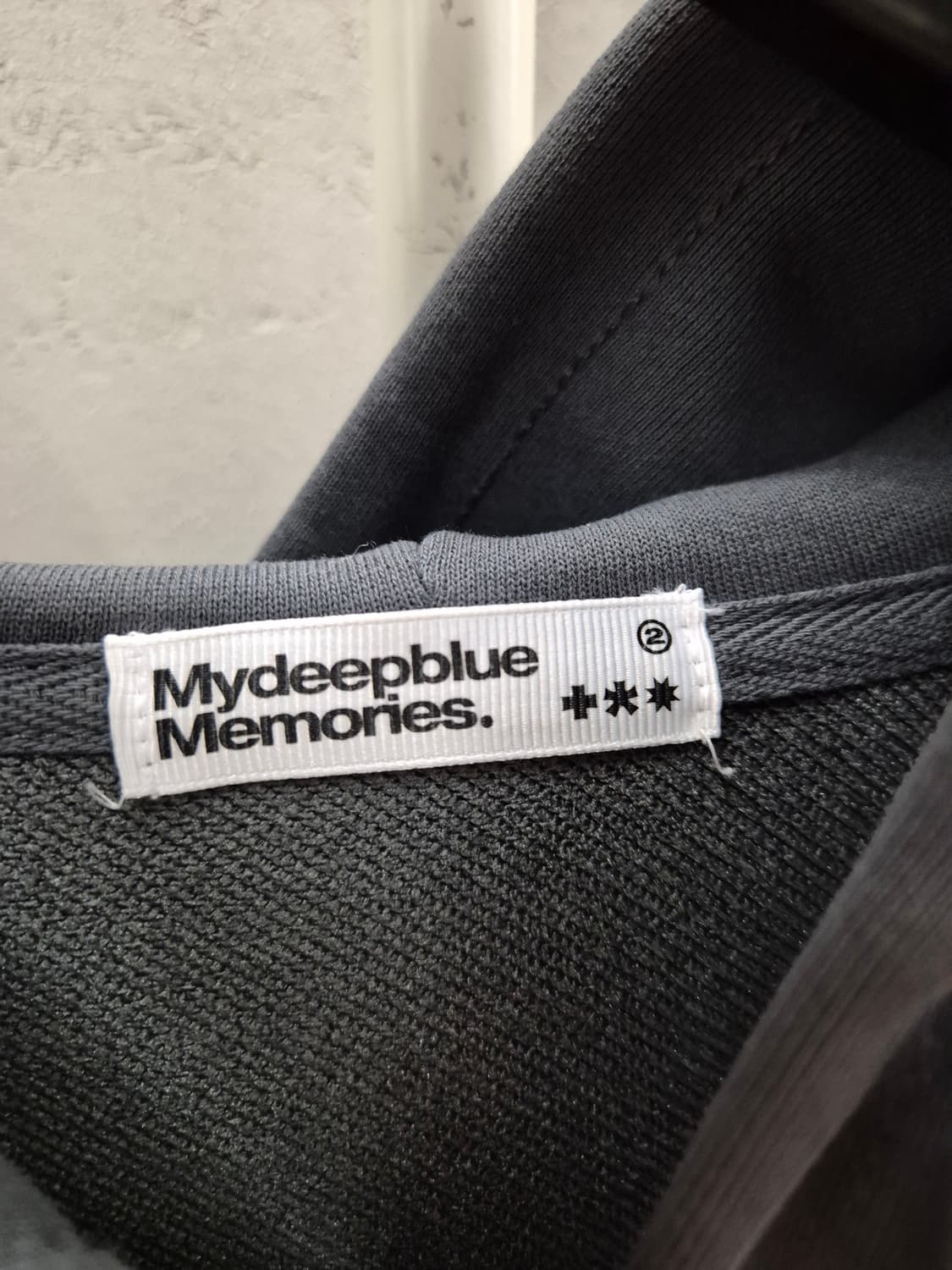 Mydeepblue Memories 후드집업 그레이 상품이미지6
