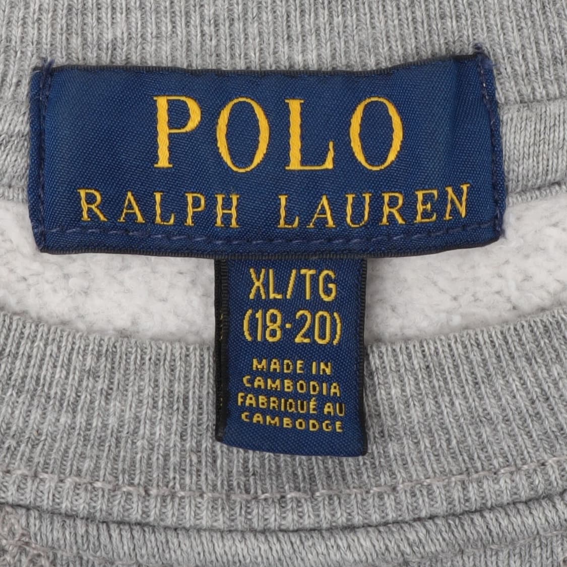 폴로 랄프로렌 그레이 스웻셔츠 상품이미지8