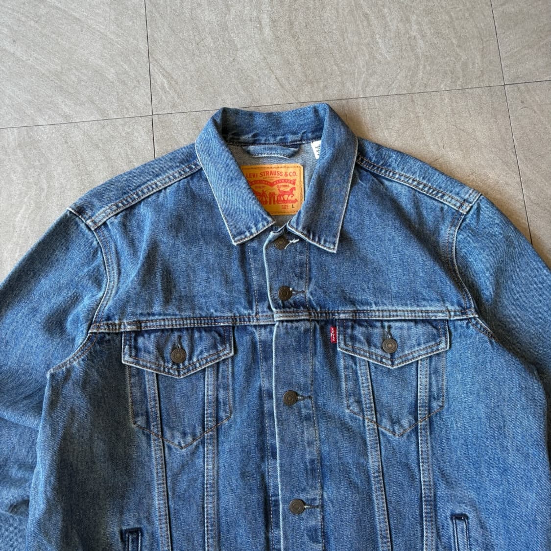 리바이스 정품 데님 청 자켓 상품이미지3