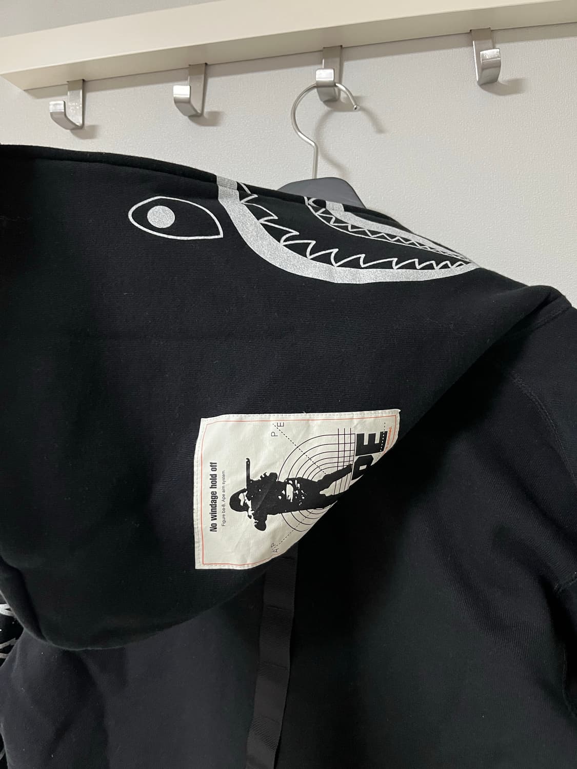 베이프 샤크 후드집업 xl 상품이미지7