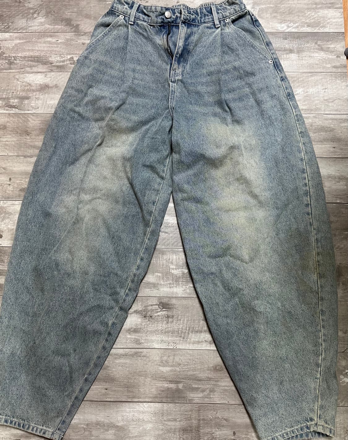 엑스톤즈 벌룬 데님 상품이미지1