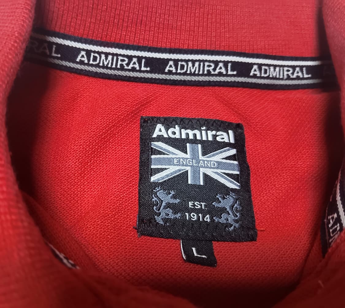 애드미럴 ADMIRAL 여성용 로고 포인트 카라 반팔 티셔츠 상품이미지5