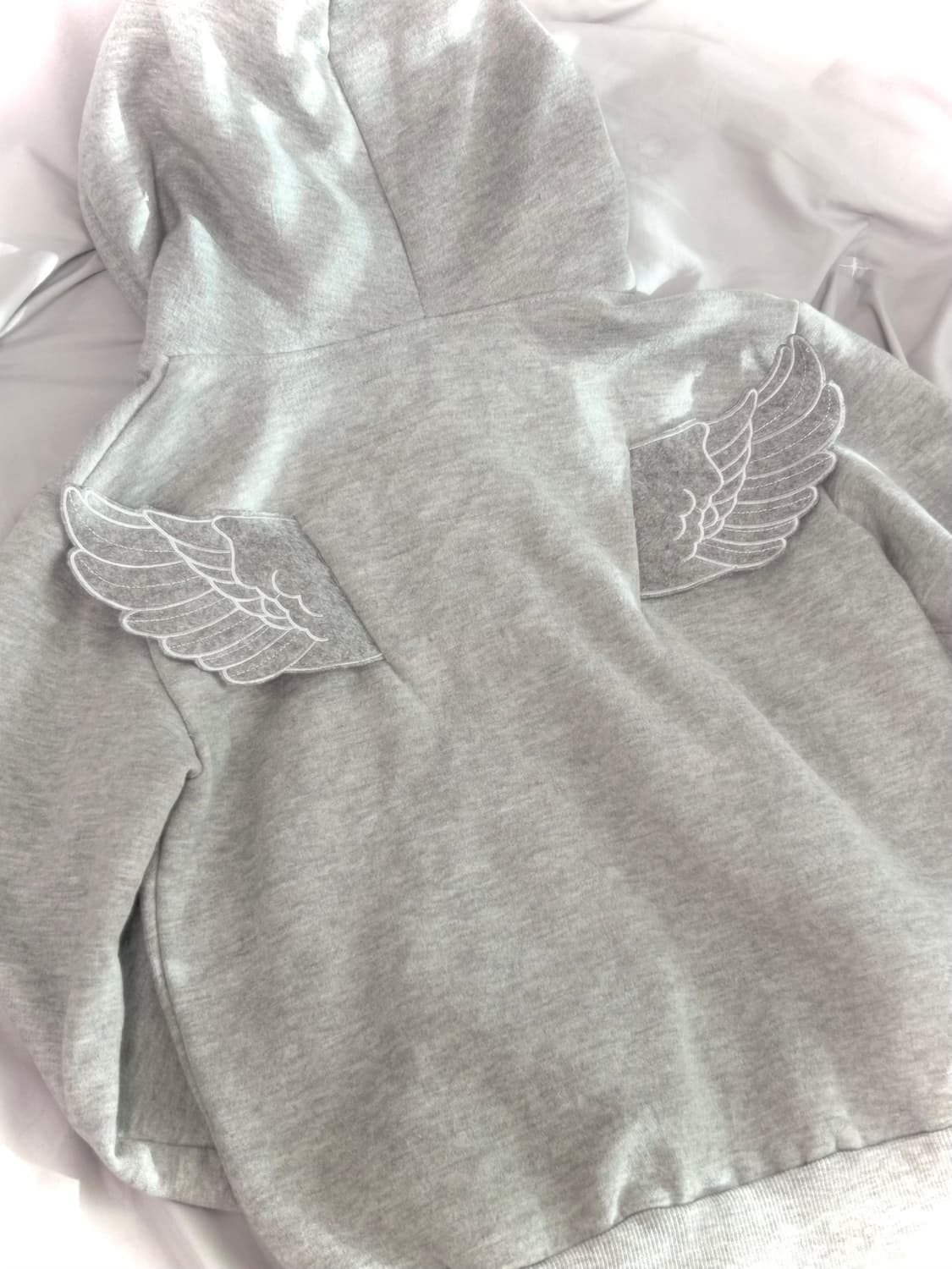 빈티지 엔젤코어 날개 후드집업 y2k 너드 모리 니혼진 샵페어리 상품이미지3