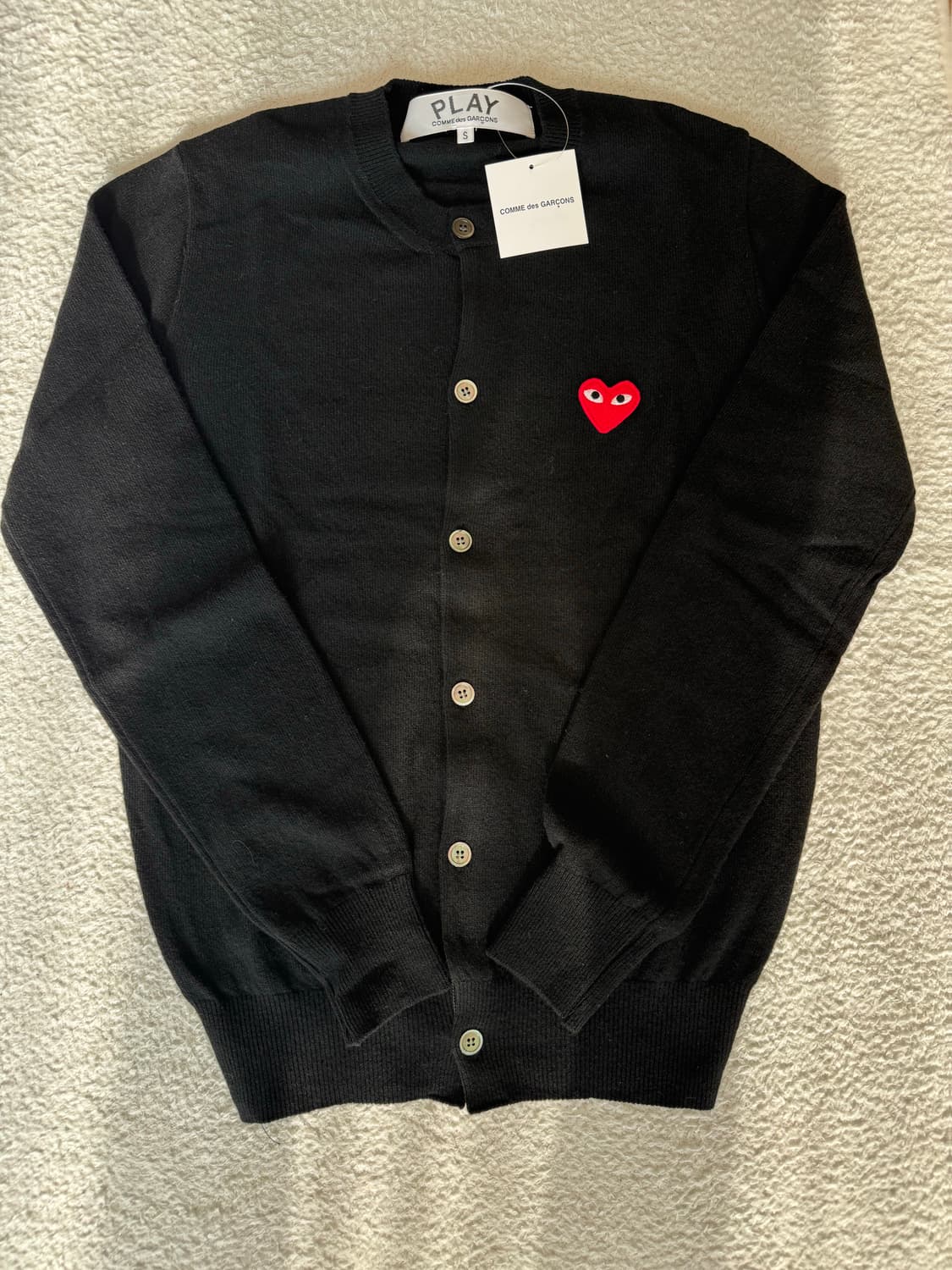 꼼데가르송 가디건 상품이미지1