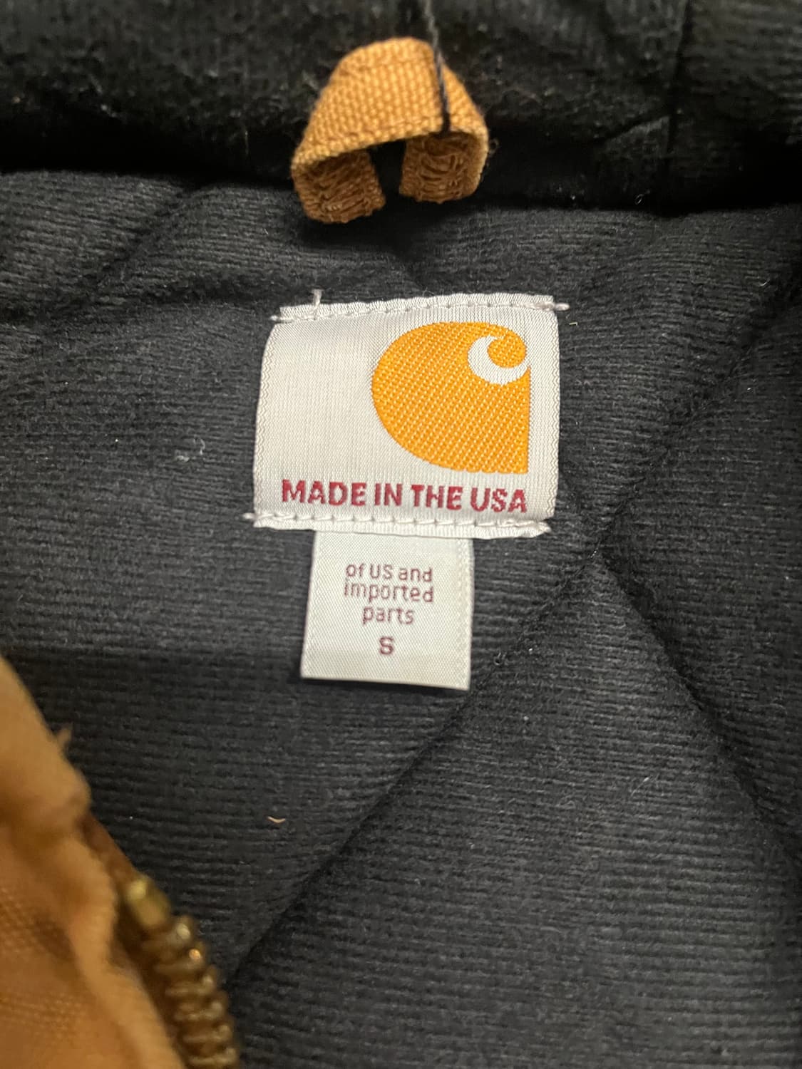 10s 칼하트 j130 brn 덕 액티브 자켓 상품이미지6