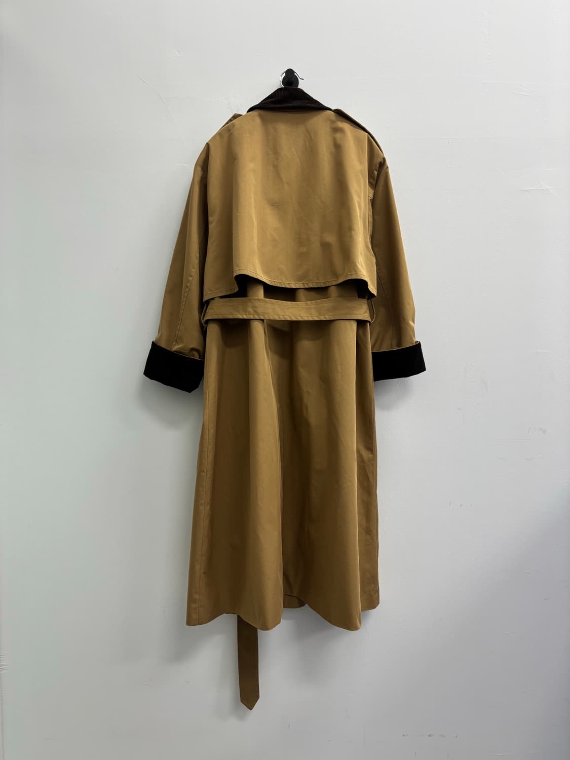 스튜디오 톰보이 코듀로이 배색 트렌치코트 상품이미지4