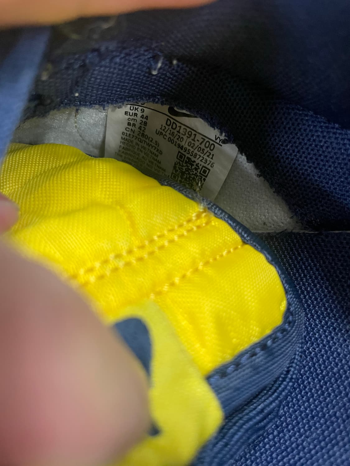 나이키 덩크 로우 레트로 미시건 280 상품이미지9