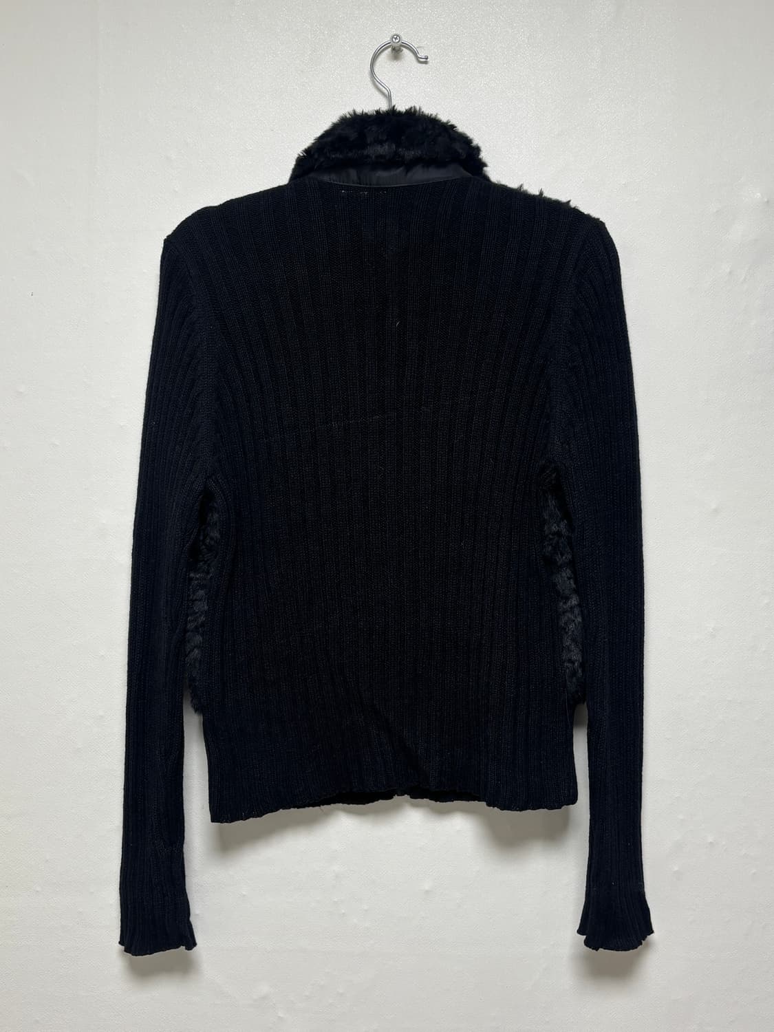 재팬 빈티지 니트 퍼 자켓 상품이미지2