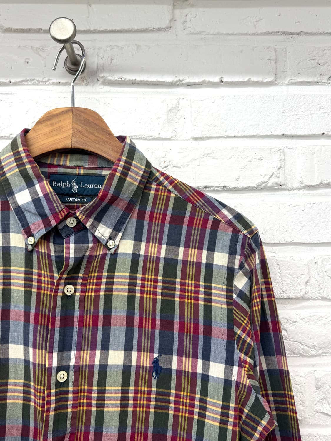 폴로 체크 셔츠 상품이미지4