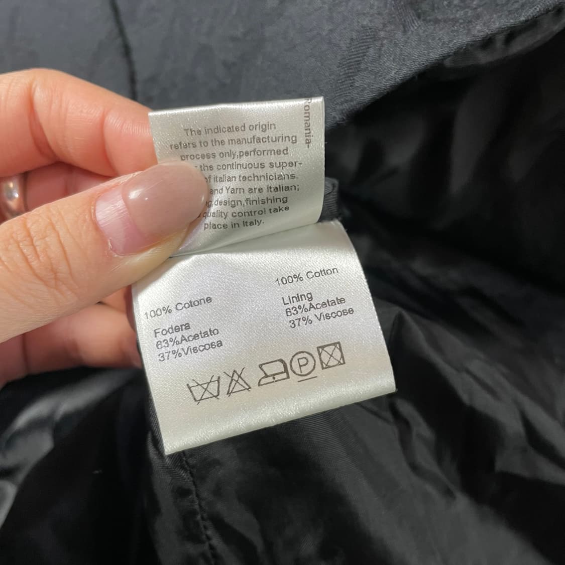 루이사스파그놀리 블랙 플라워패턴 골드체인 반팔 자켓 상품이미지6