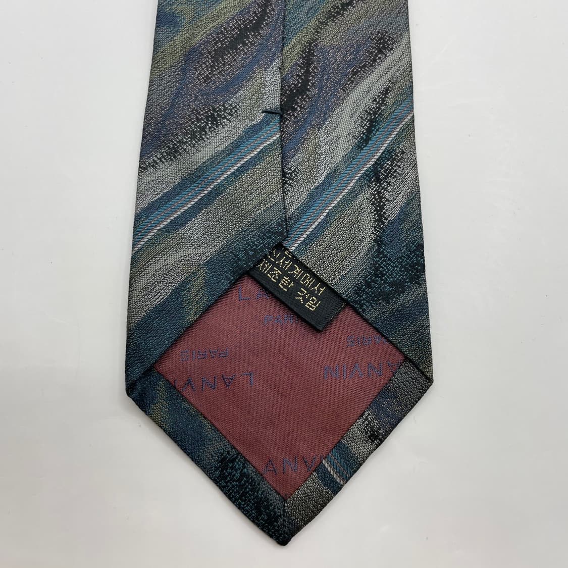 191) (LANVIN) 랑방 패턴 넥타이 상품이미지4