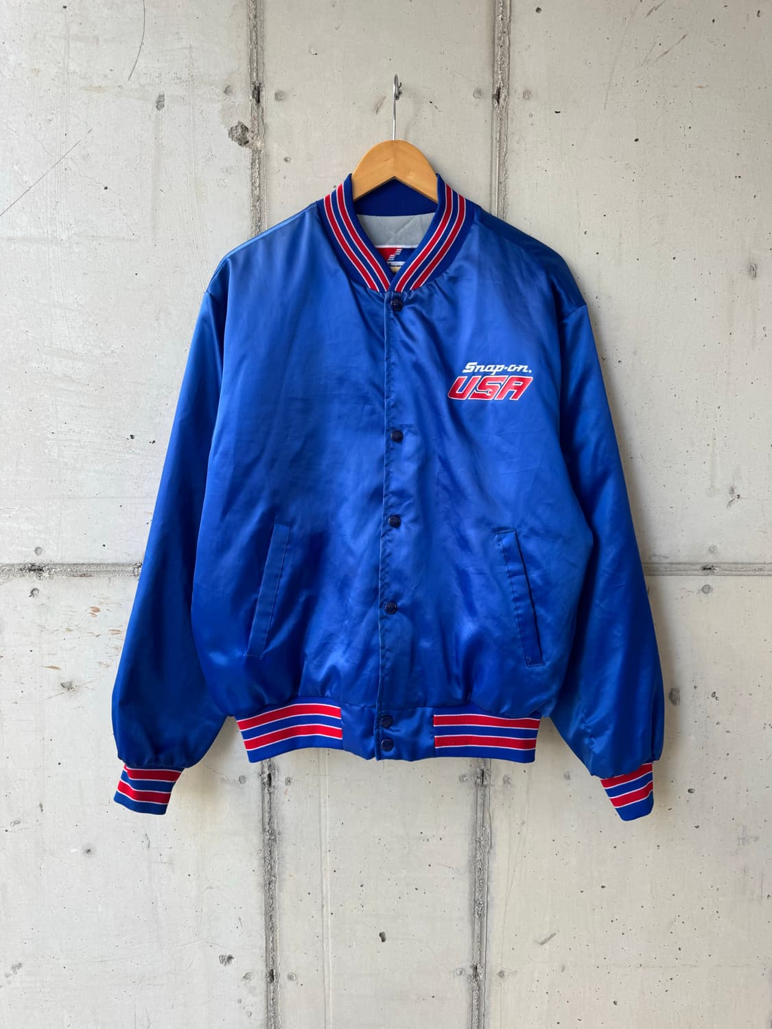 90s Snap-On 바시티 자켓 상품이미지1