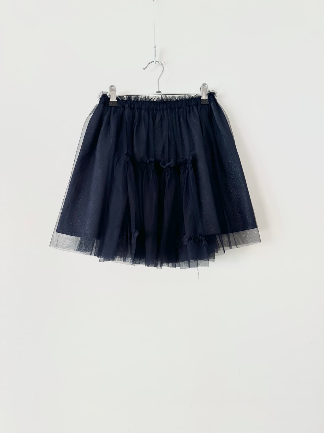 Tiered can can mini skirt / 상품이미지1