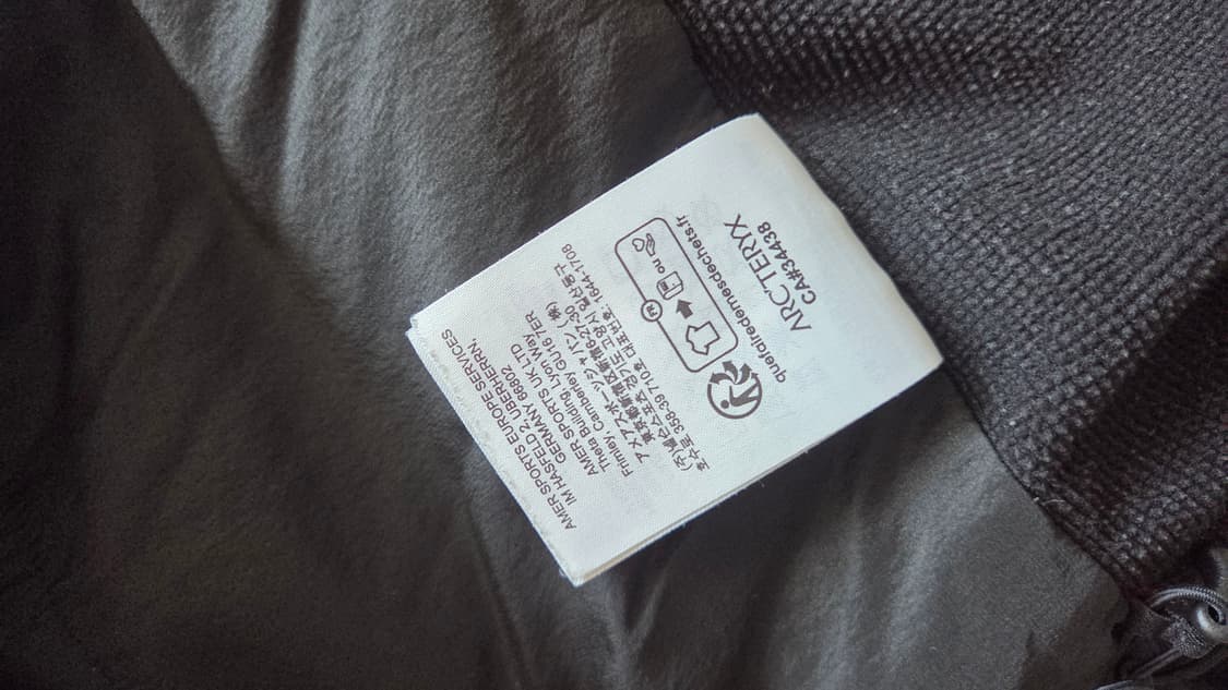 아크테릭스 아톰 LT 후디 블랙 [ XL ] 상품이미지4