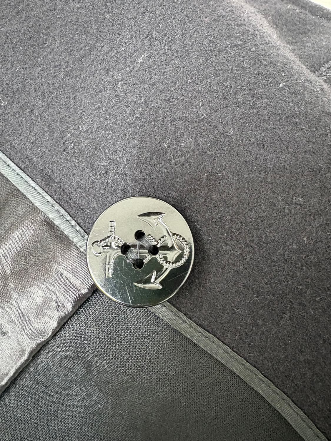 80‘s USN Wool Pea Overcoat. 상품이미지9