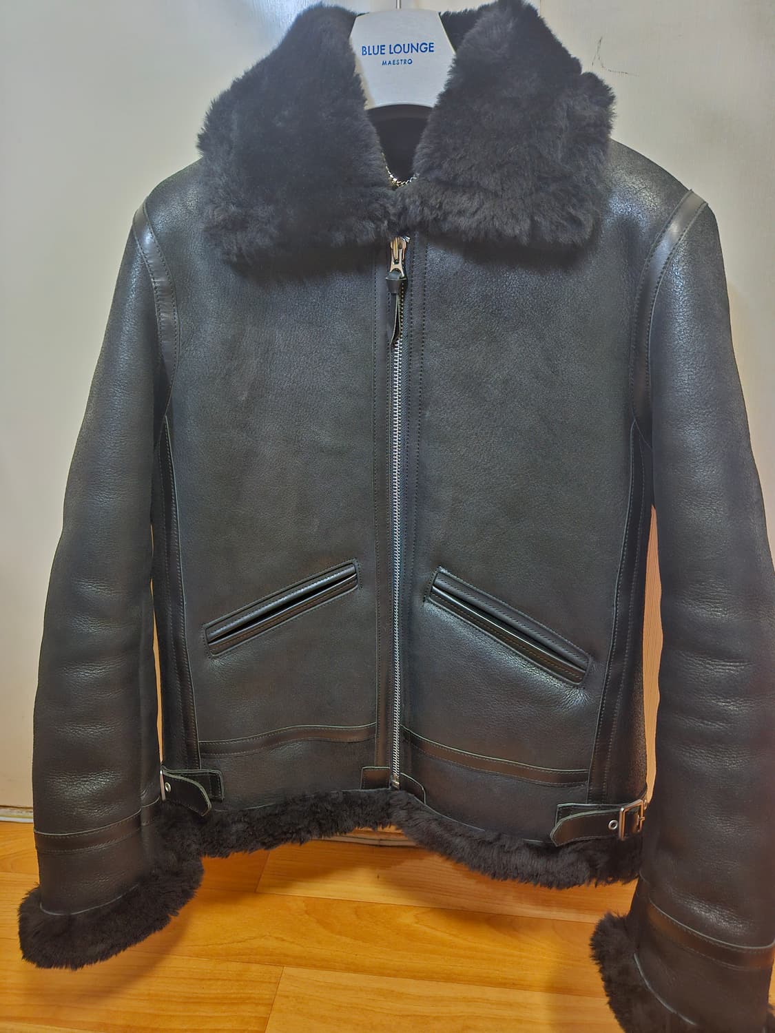 95 M) 광희시장 B-6 리얼 양가죽 무스탕 상품이미지1