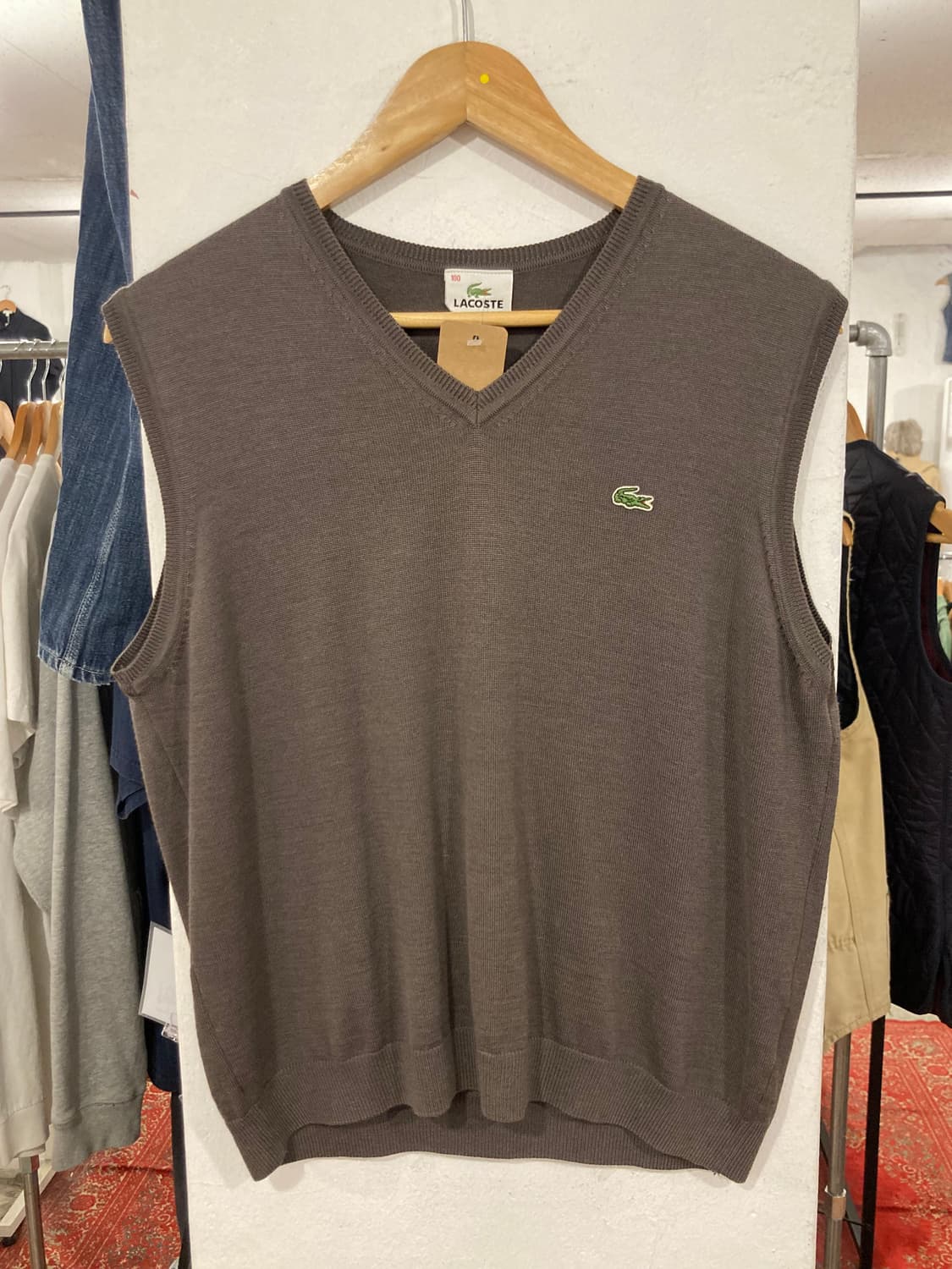 라코스테 니트조끼 상품이미지1