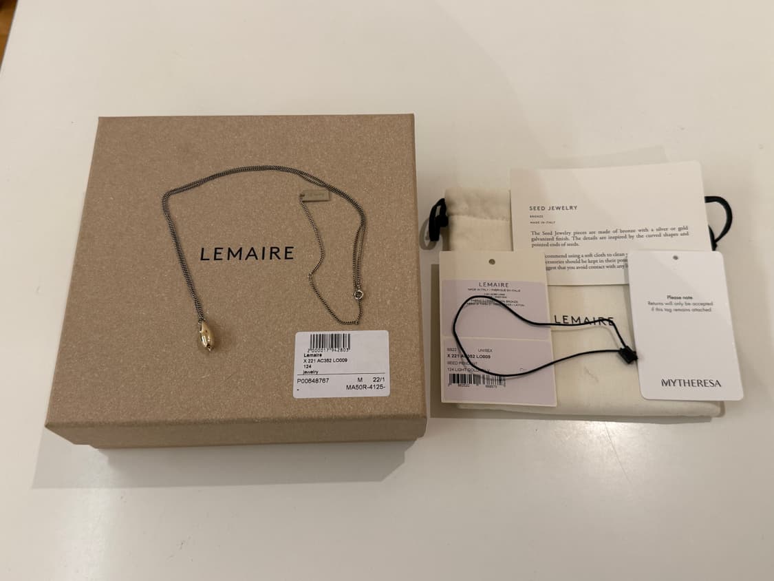 르메르 씨드 펜던트 목걸이 상품이미지1