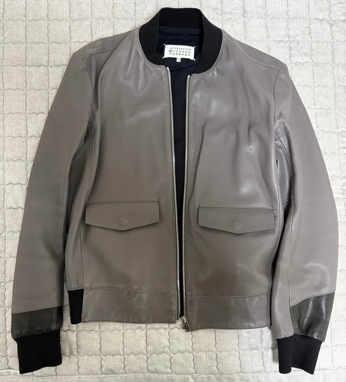 급처 15ss 마르지엘라 레더 자켓 상품이미지1