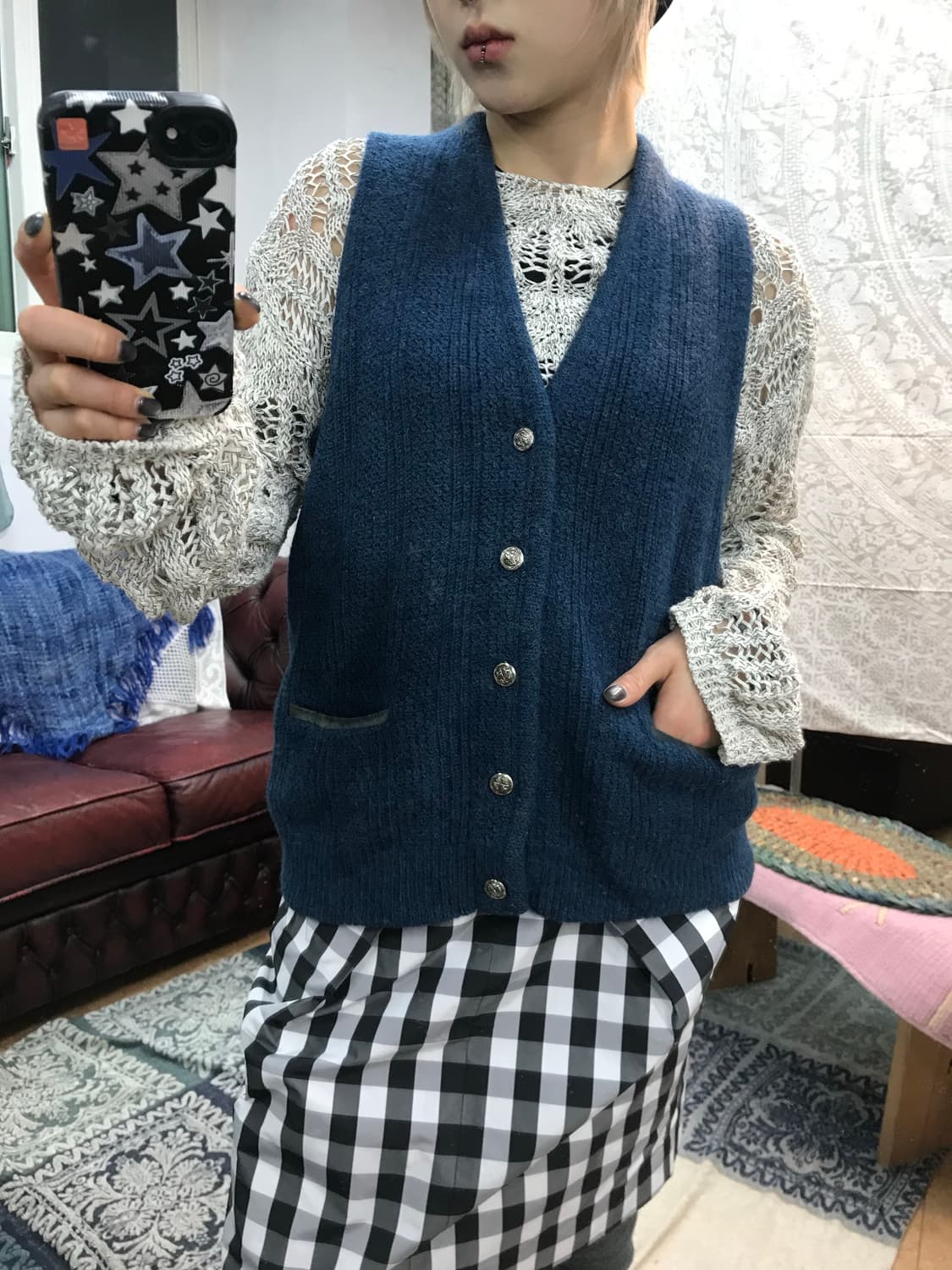 PURITAN 퓨리탄 니트 베스트 가디건  상품이미지2