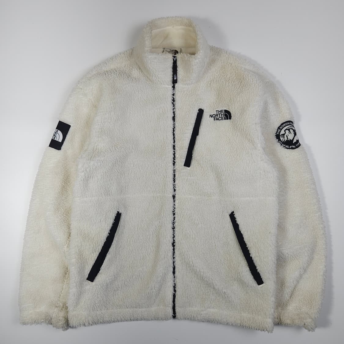 노스페이스 화이트 뽀글이 후리스 상품이미지1