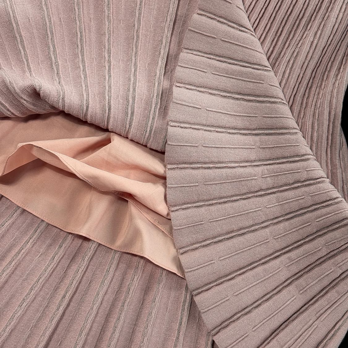 마인 펄 디테일 니트 스커트 set 상품이미지7