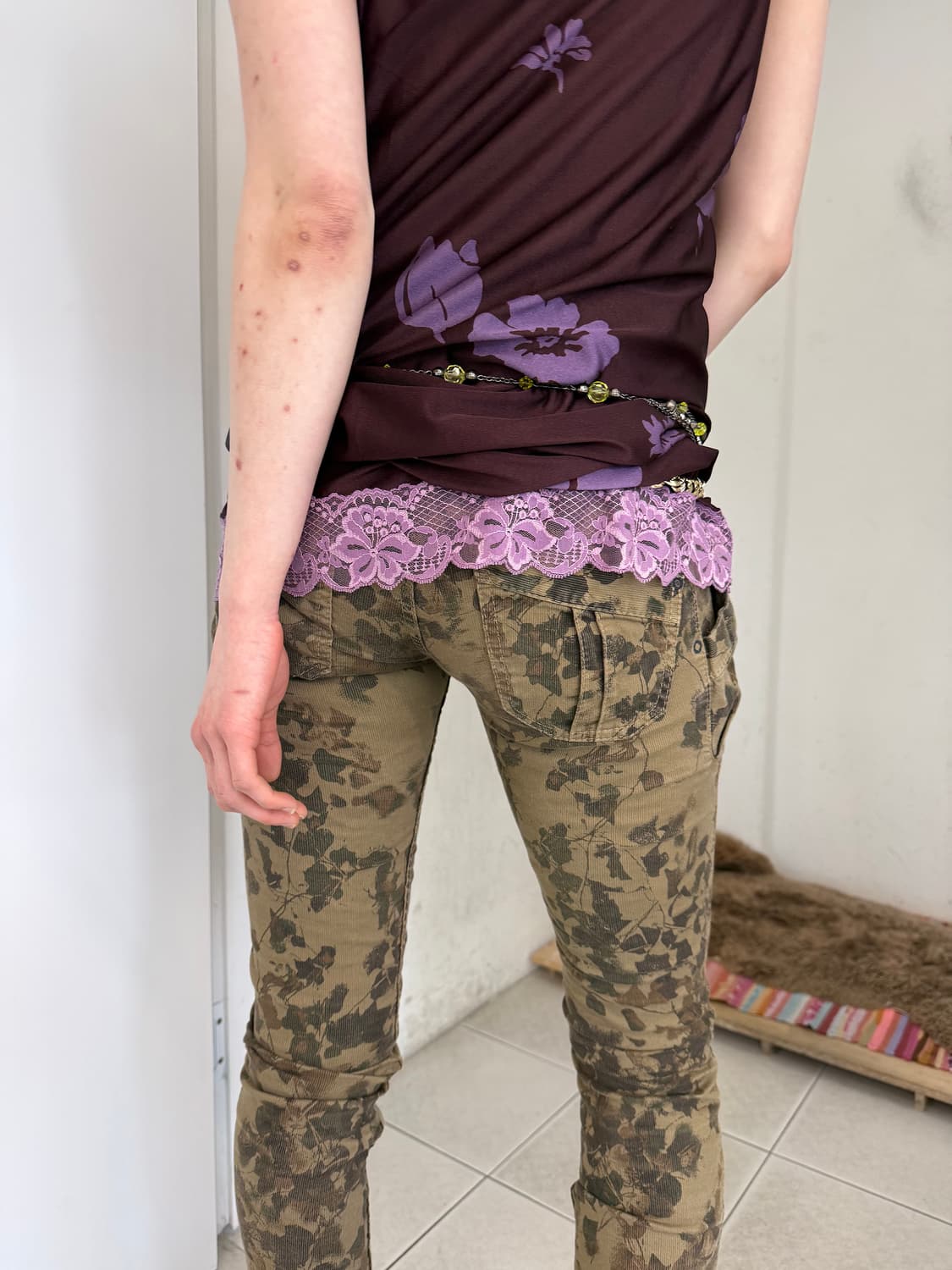floral skinny pants 상품이미지5