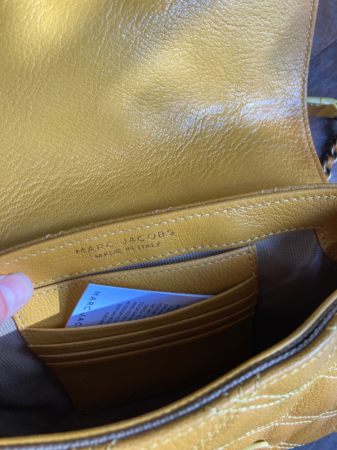 마크제이콥스 옐로우 투웨이 크로스백 상품이미지3