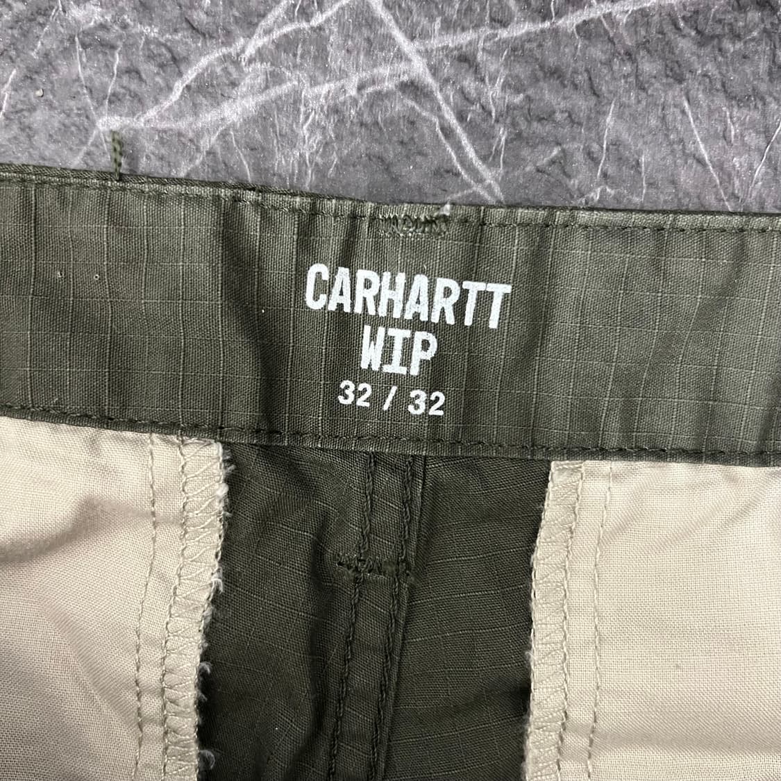 칼하트 WIP 에비에이션 카고팬츠 카키  상품이미지6