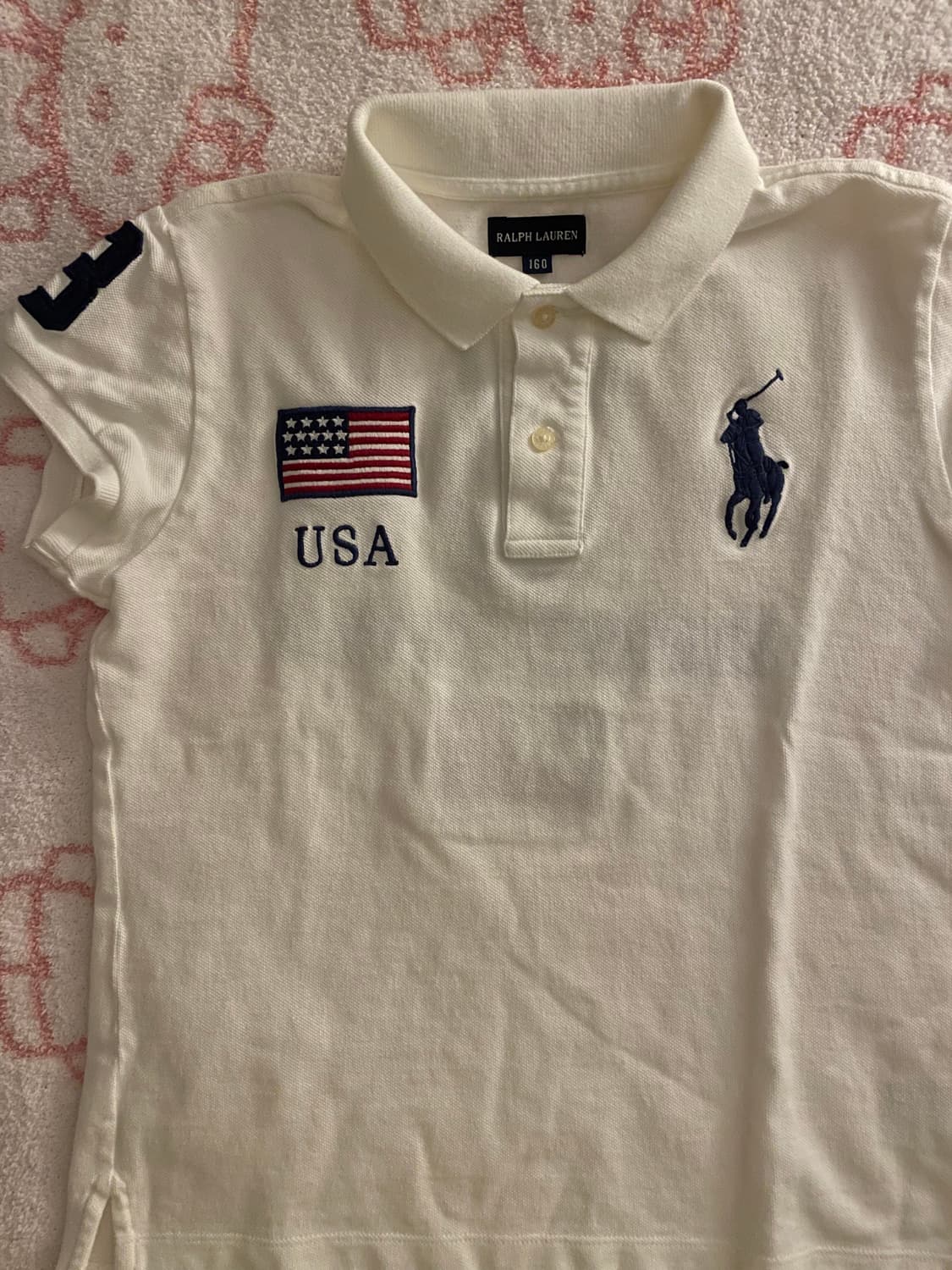 랄프로렌 빅포니 성조기 카라티 #3 상품이미지4