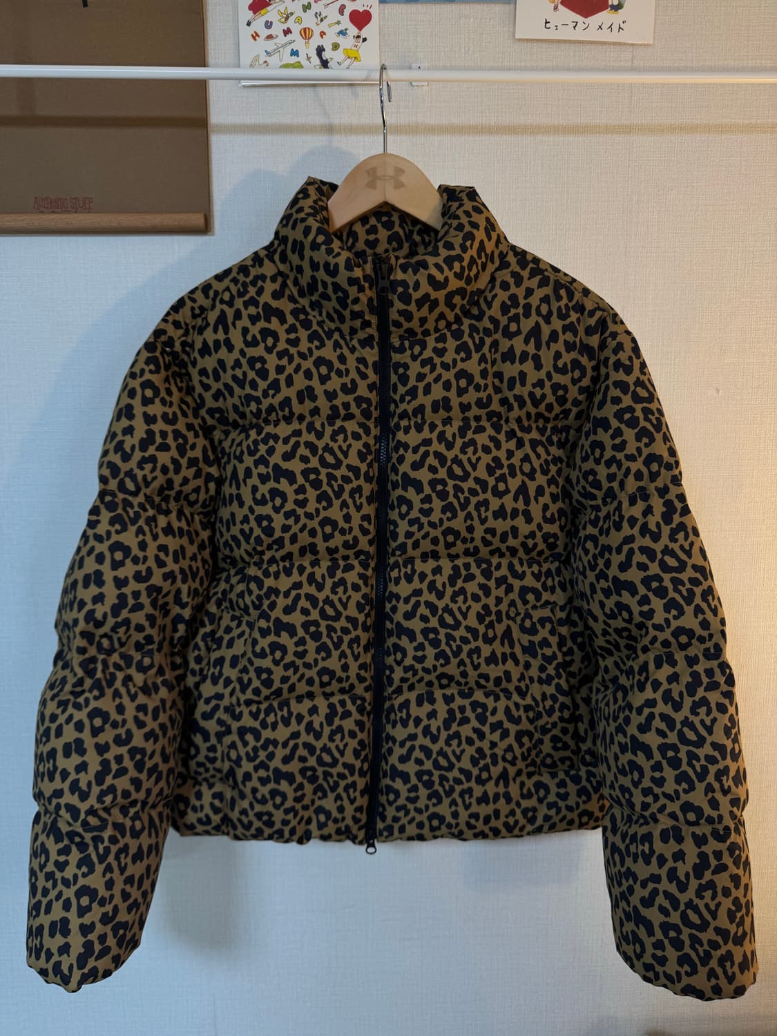 [M]무신사X노홍철 럭키가이 레오파드 숏패딩 상품이미지2
