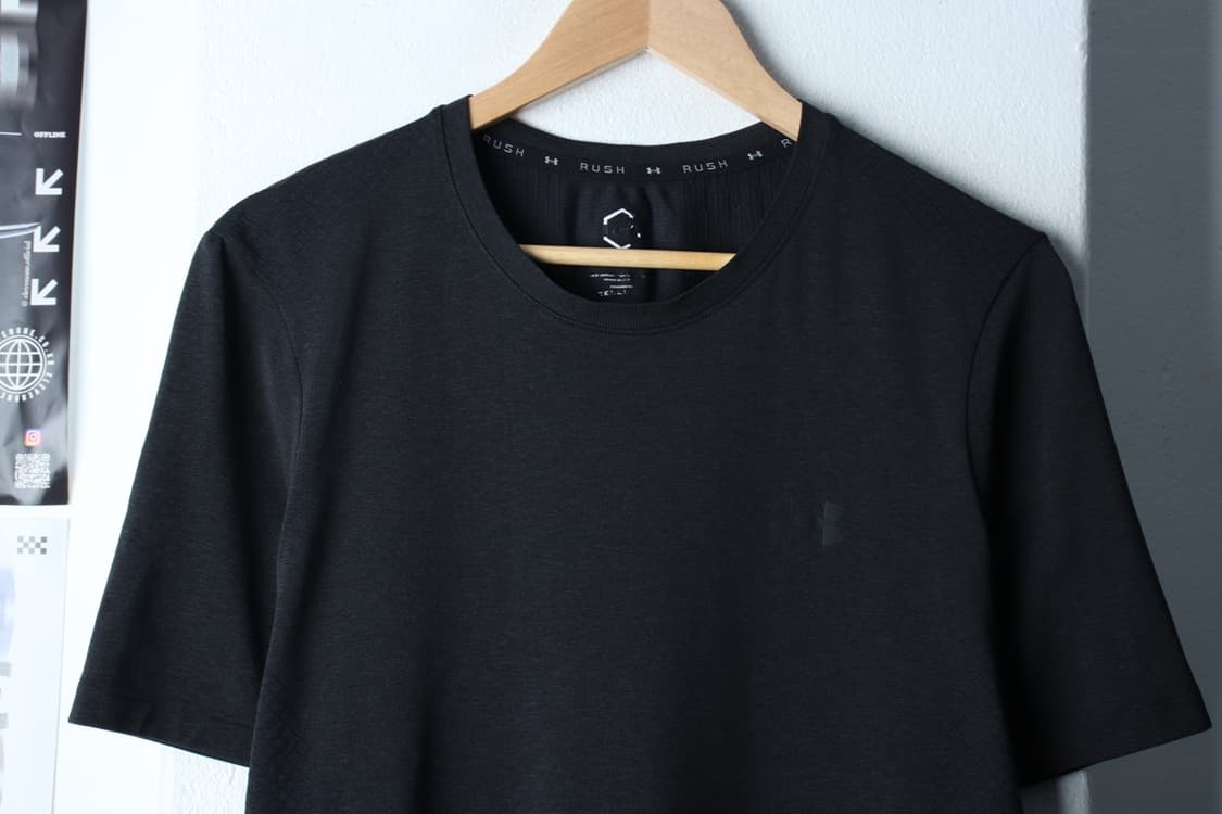 (L-2XL) 언더아머 반팔 티셔츠 기능성 런닝 차콜-H30805 상품이미지3