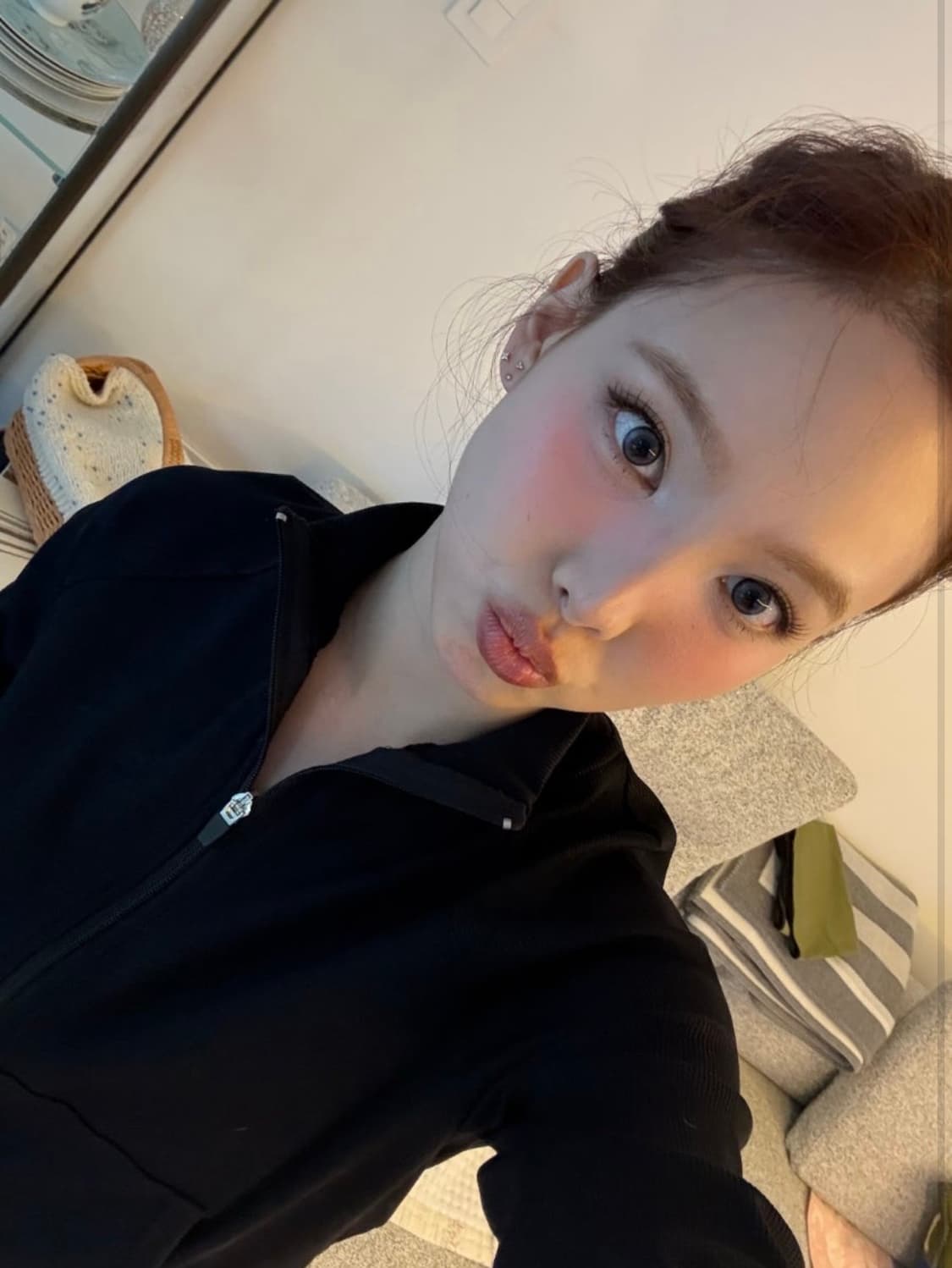 글로니 클래식 립 트랙 집업 상품이미지4