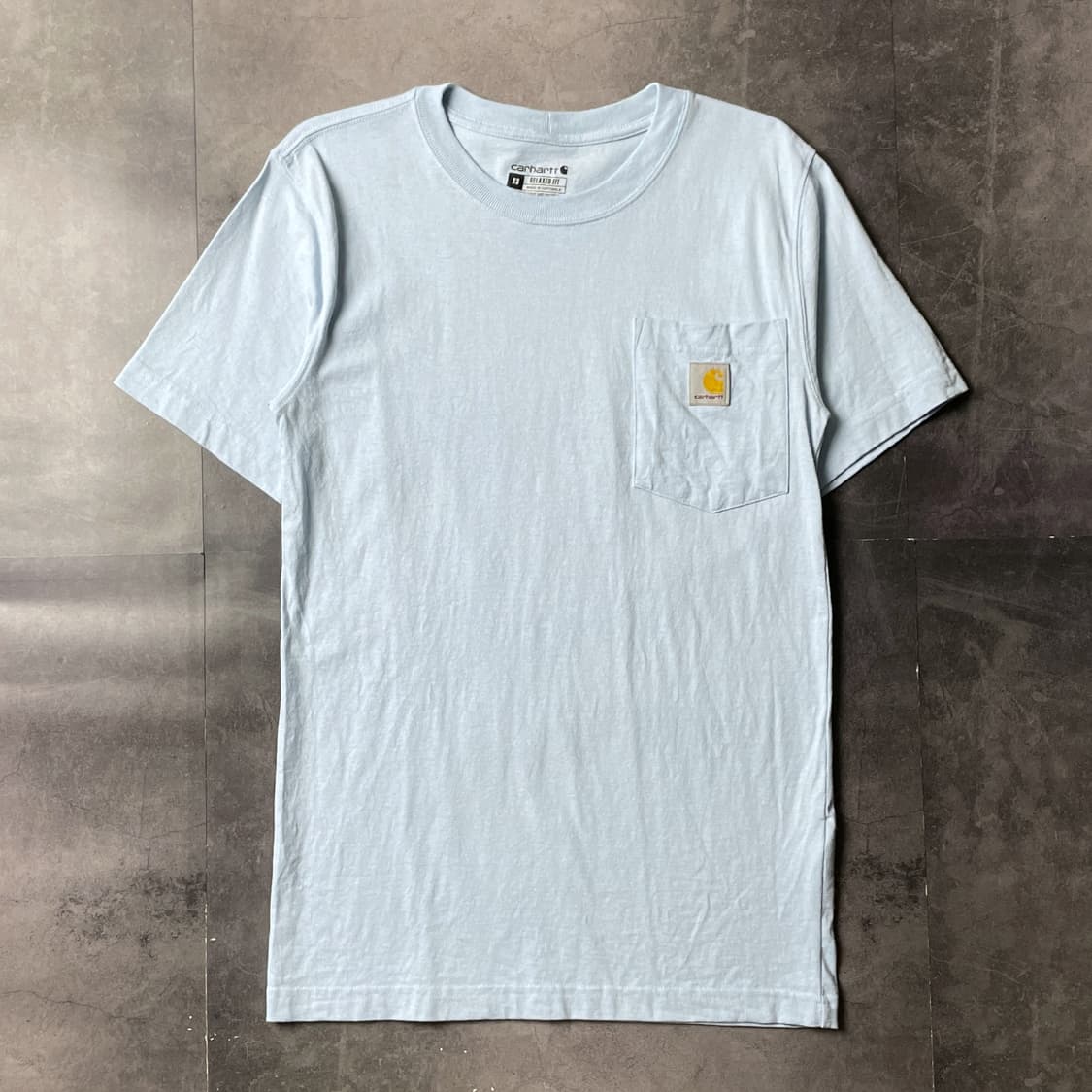 CARHARTT 칼하트TK3296 라이트블루 포켓 반팔티셔츠 A01128 상품이미지1
