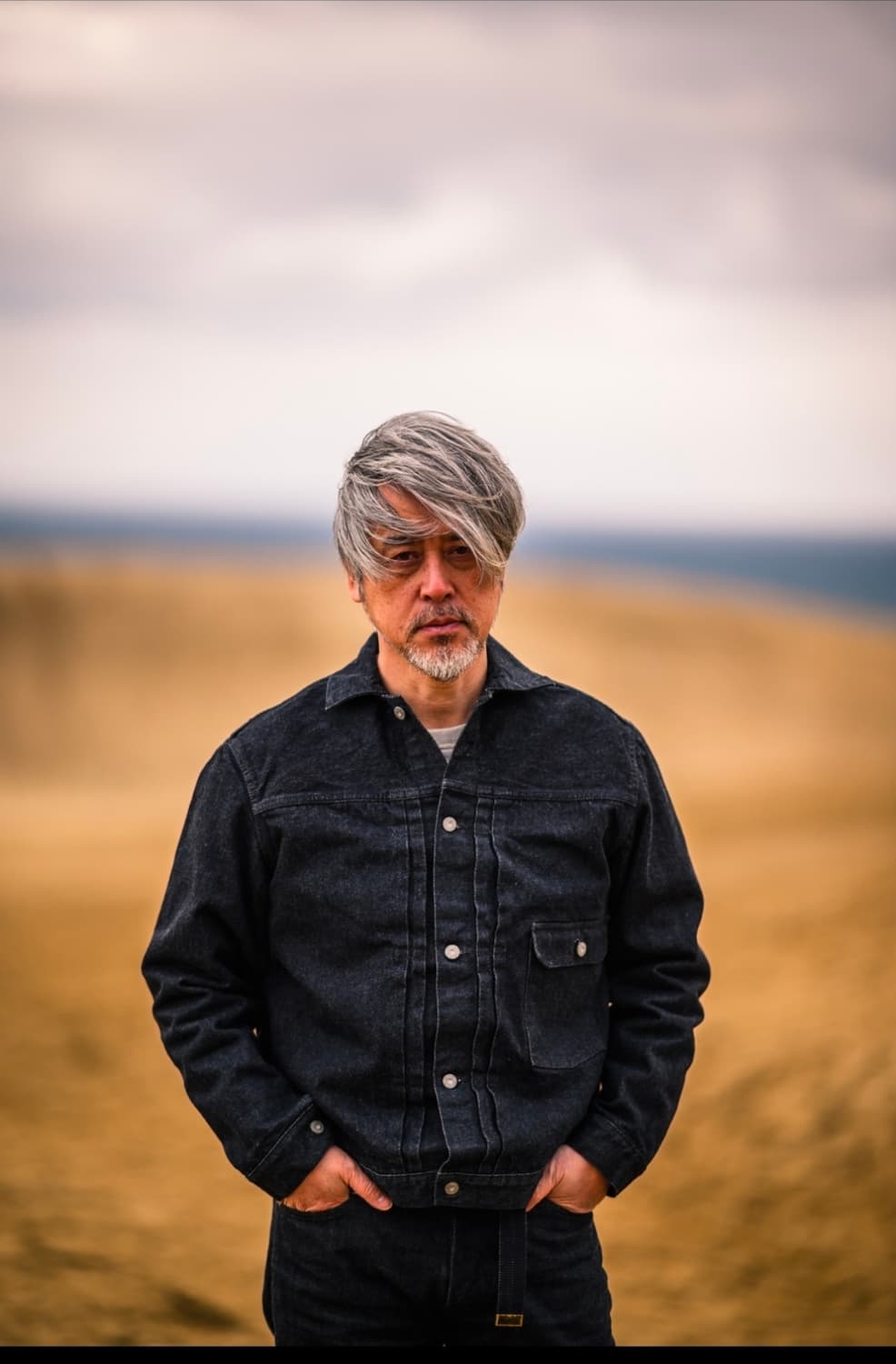 본쿠라 9주년 1타입 g쟌 데님 자켓 블랙 워시드 가공 상품이미지8