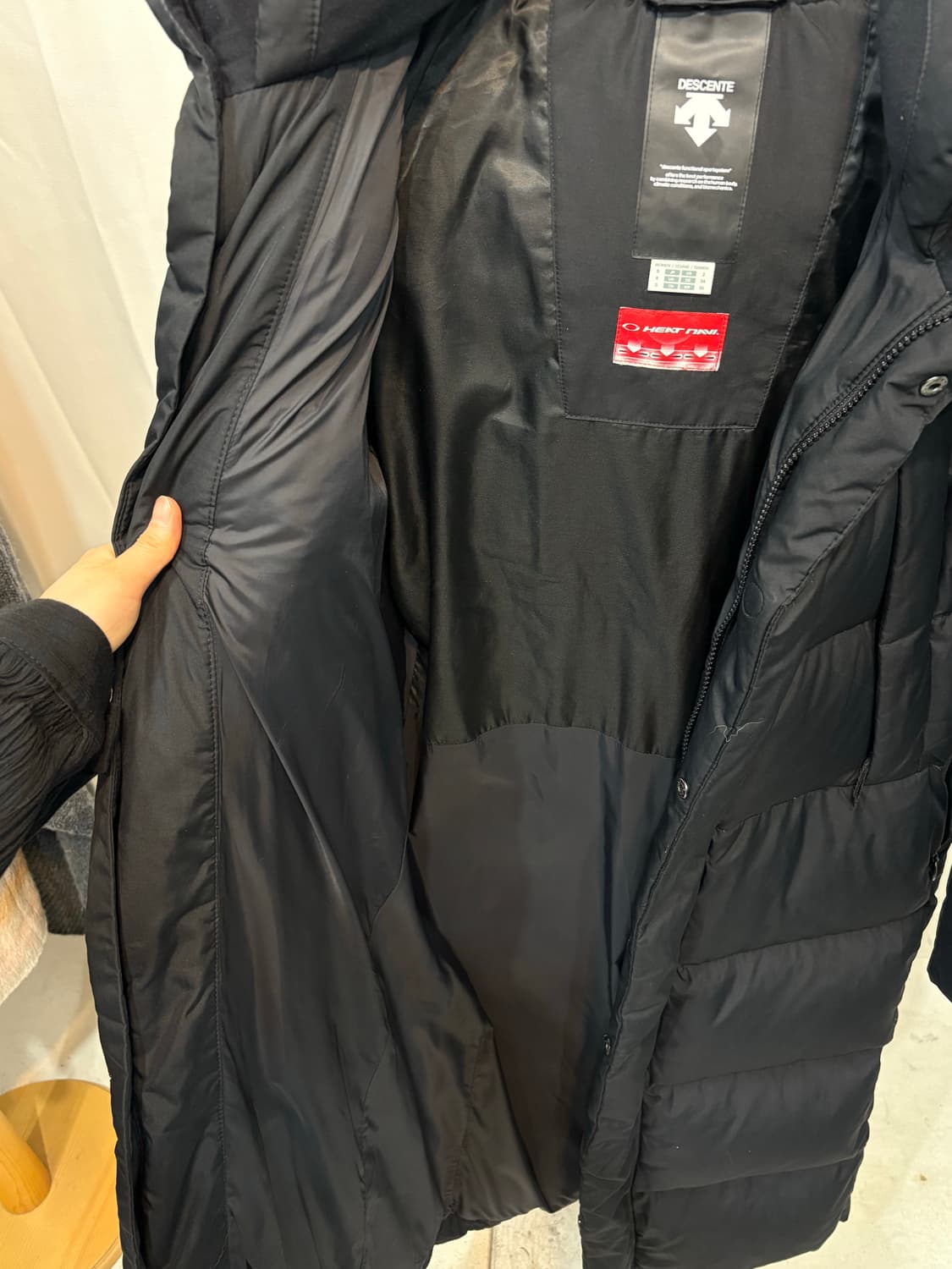 데상트 롱패딩 여성 85 상품이미지3