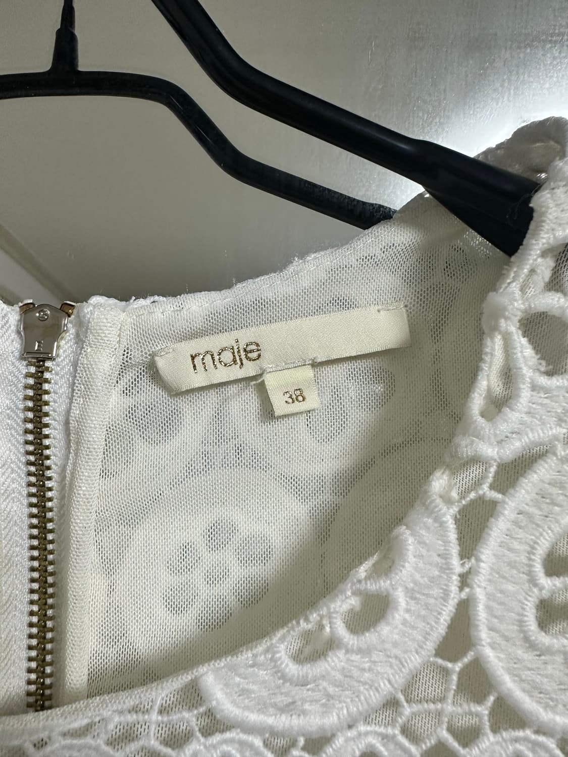 마쥬 화이트 레이스 원피스 38 상품이미지2